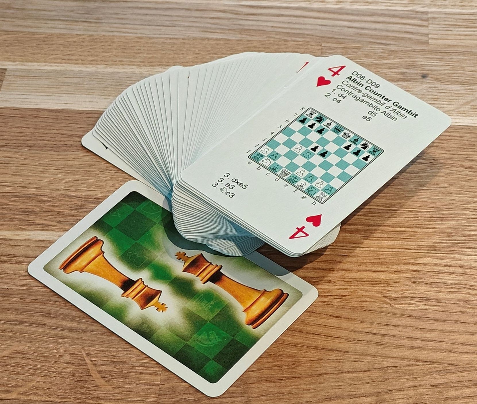 Schachspielkarten - finden Sie die beliebtesten Debüts heraus! - Schachspielkarten - finden Sie die beliebtesten Debüts heraus!