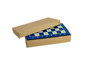 MAGNETIC Holzschach mini (20cm) - blau