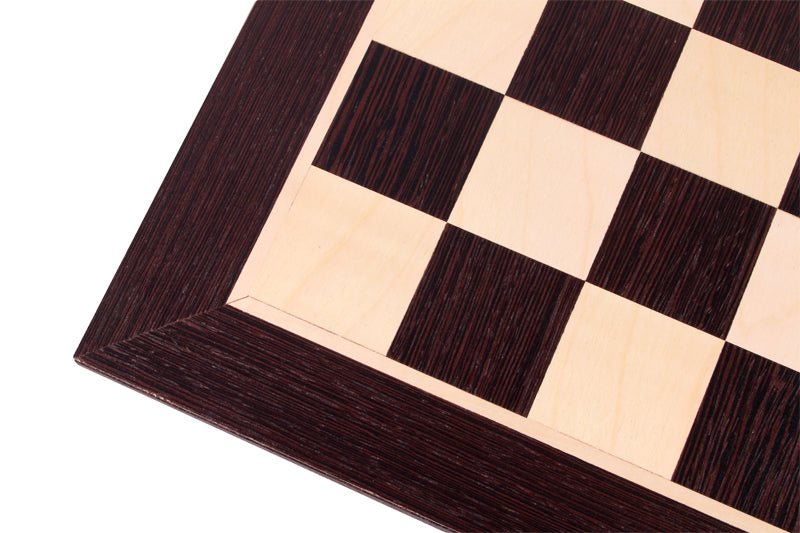 Schachbrett Nr. 4+ (ohne Beschreibung) Wenge/Jawor (Intarsien) - Schachbrett Nr. 4+ (ohne Beschreibung) Wenge/Jawor (Intarsien)