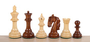 Kolumbianische Akazie/Buchenholz Schachfiguren 3,5 Zoll