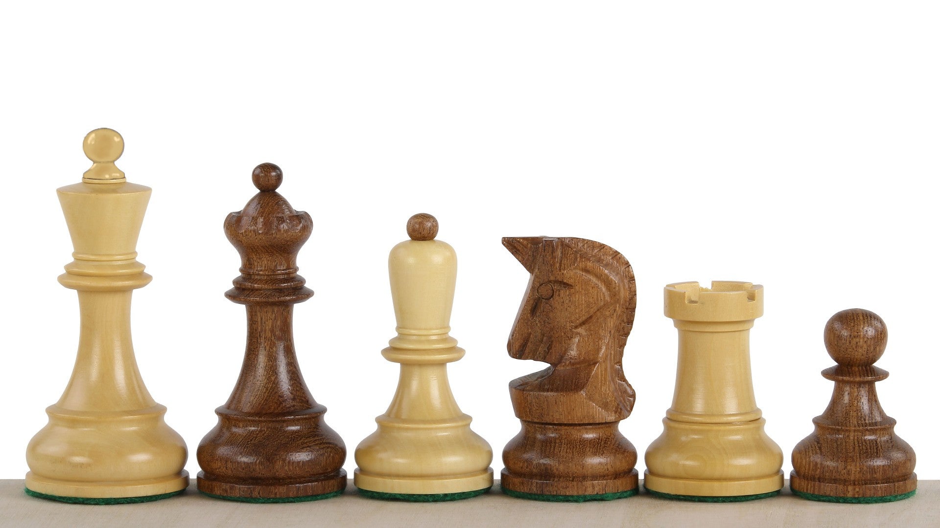 Dubrovnik Schachfiguren Indische Akazie/Sanddorn 3,75 Zoll - Bobby Fischer - Dubrovnik Schachfiguren Indische Akazie/Sanddorn 3,75 Zoll - Bobby Fischer