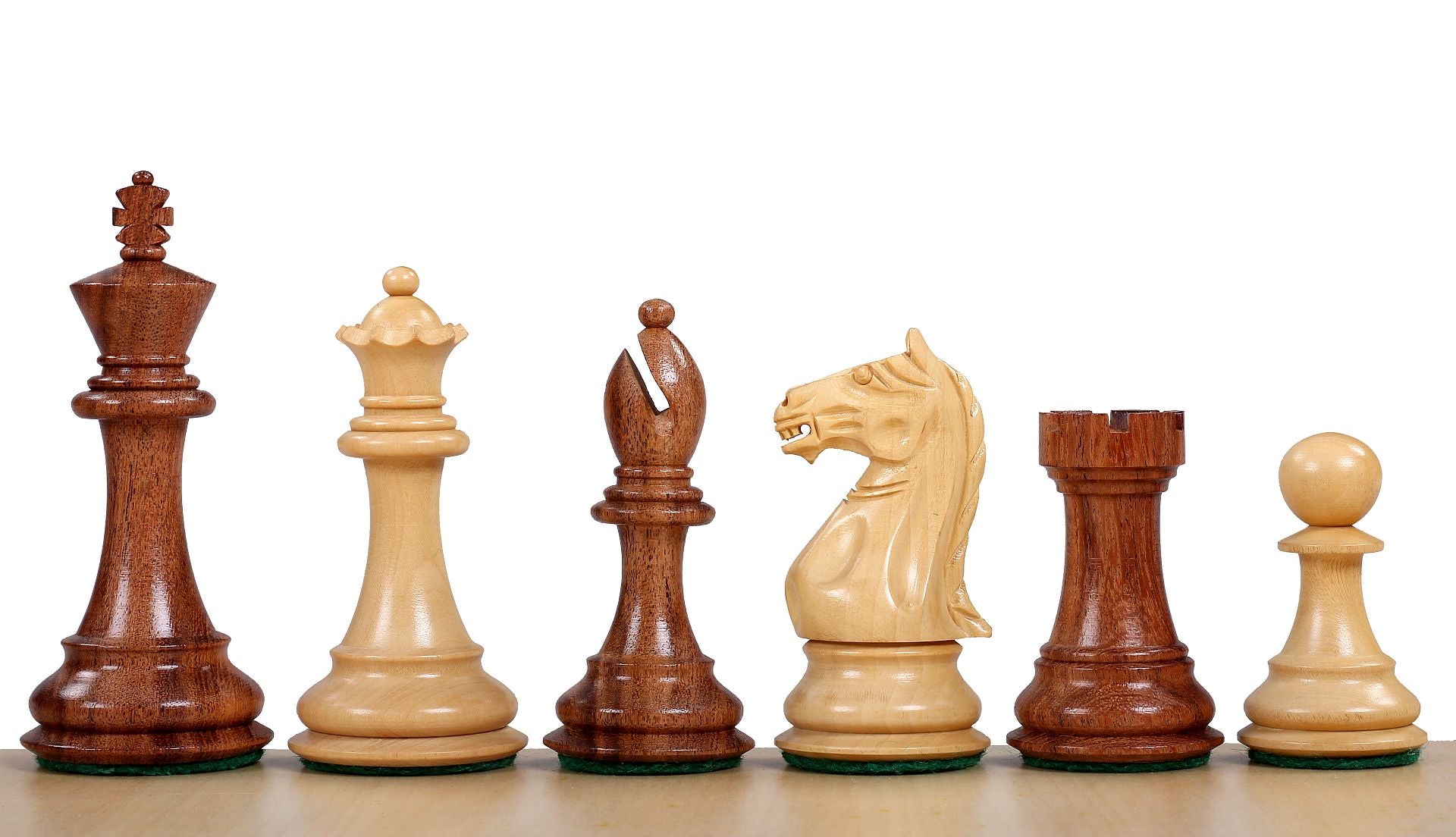 Chess Figures Supreme Acacia/Buckthorn 3.5 inches - Chess Figures Supreme Acacia/Buckthorn 3.5 inches