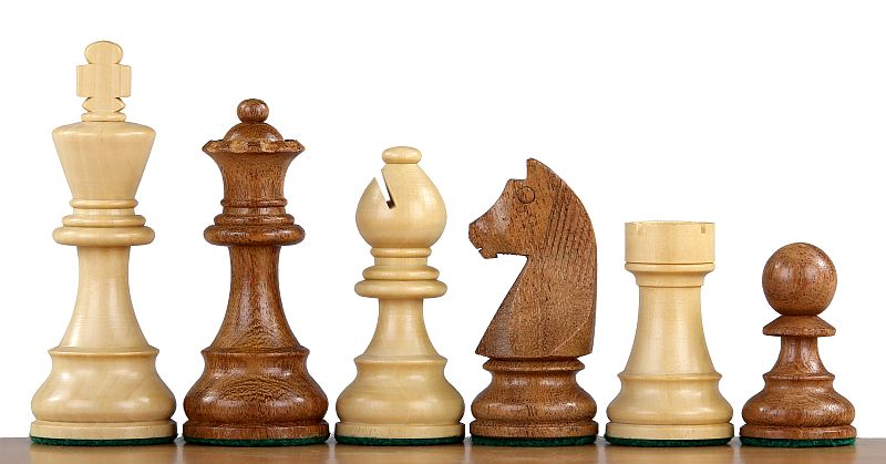 German Knight Chess Figures Indian Acacia/Buckthorn 3.75 inch Carved Wooden - German Knight Chess Figures Indian Acacia/Buckthorn 3.75 inch Carved Wooden