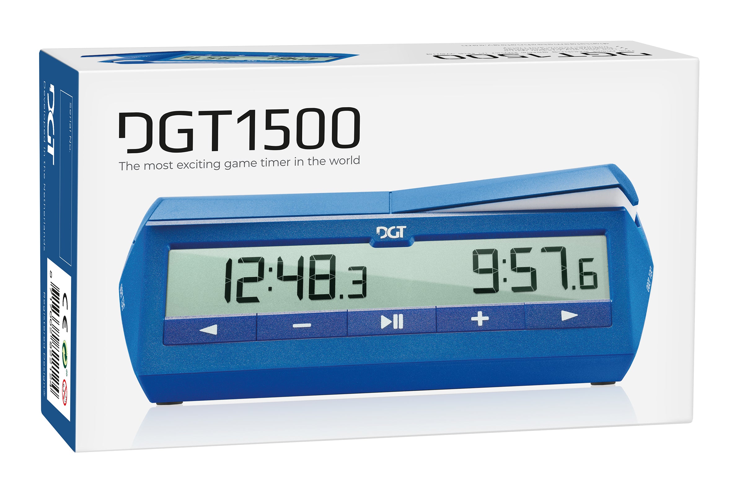 DGT-Schachuhr 1500 Blau - DGT-Schachuhr 1500 Blau