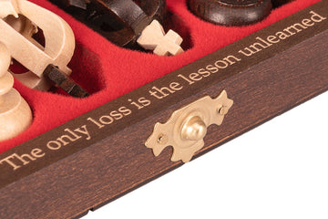 Schach-Gravur - Personalisierte Gravur für Schachspiel oder Schachkoffer