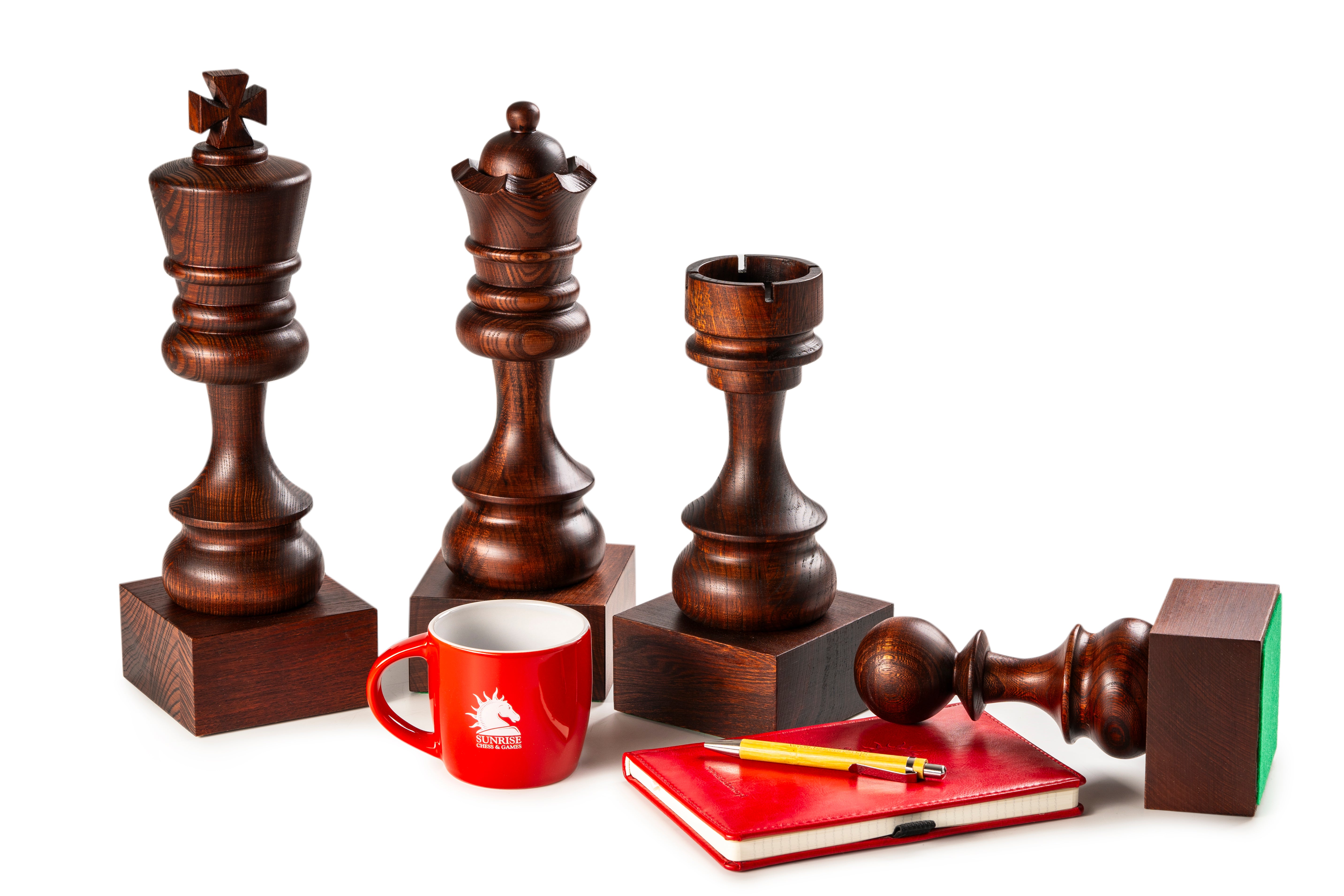 Schachpokal aus Holz - Black Hetman - Schachpokal aus Holz - Black Hetman
