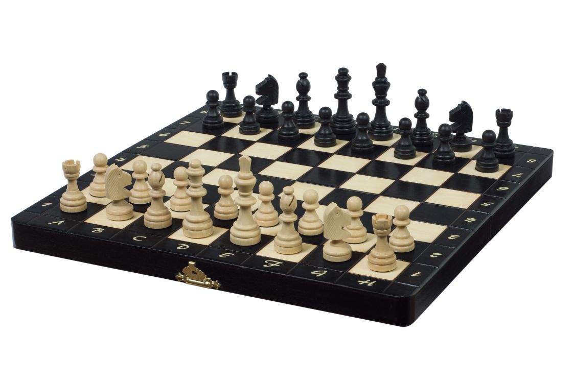 MAGNETISCHES SCHACH schwarz (28x28cm) - MAGNETISCHES SCHACH schwarz (28x28cm)